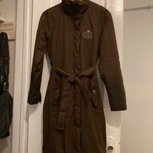 Addidas Trench coat Sz4/Small